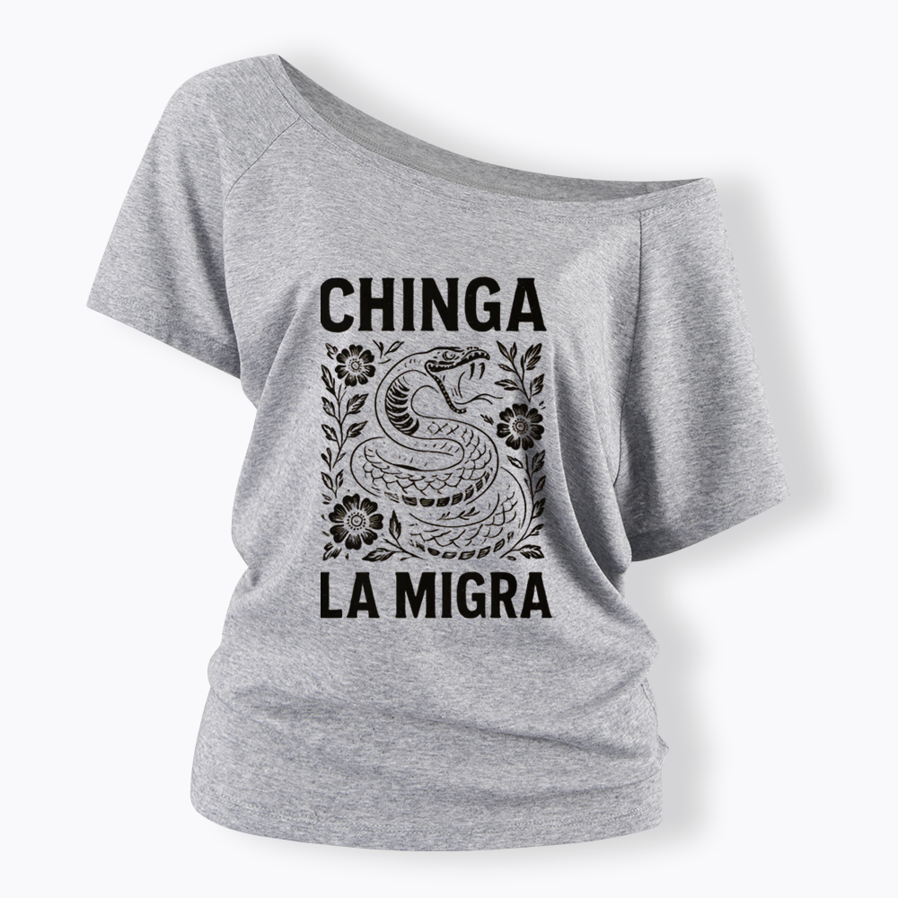 Immigrant Rights Off Shoulder T-shirts