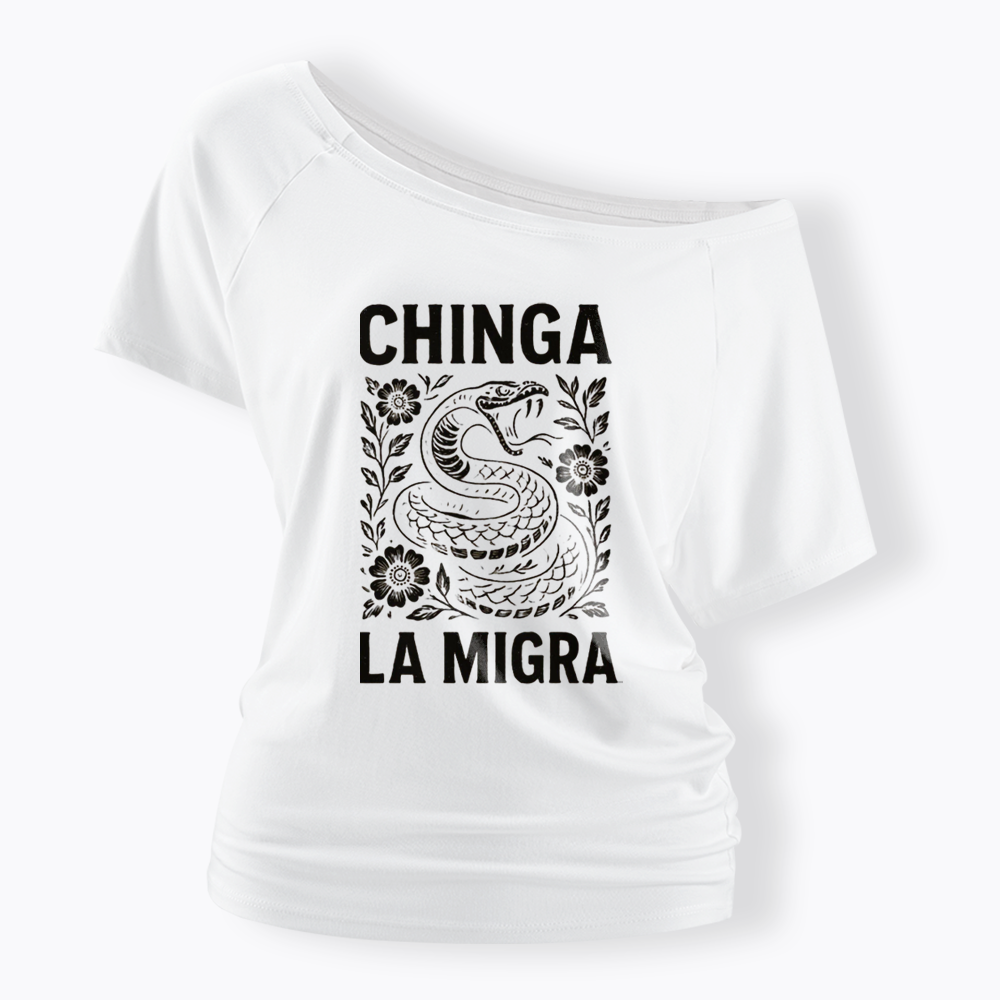 Immigrant Rights Off Shoulder T-shirts