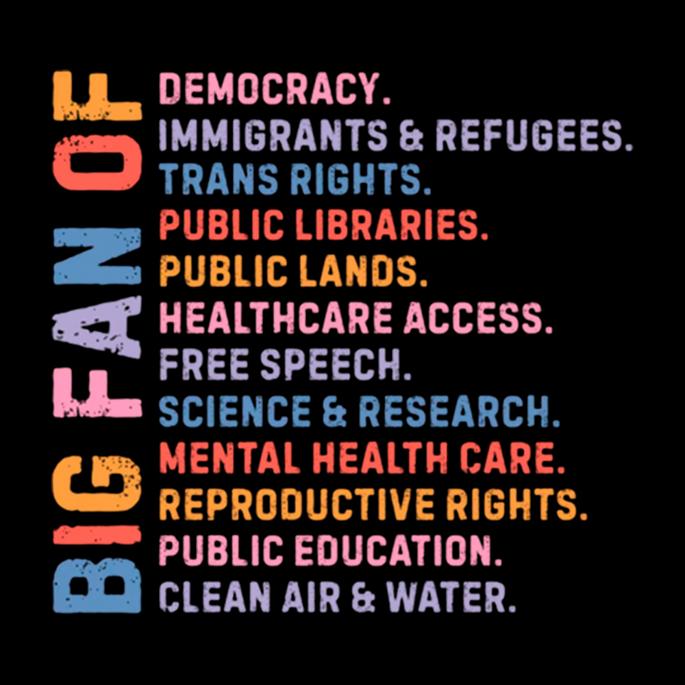 Big Fan of Human Rights Cropped T-Shirt