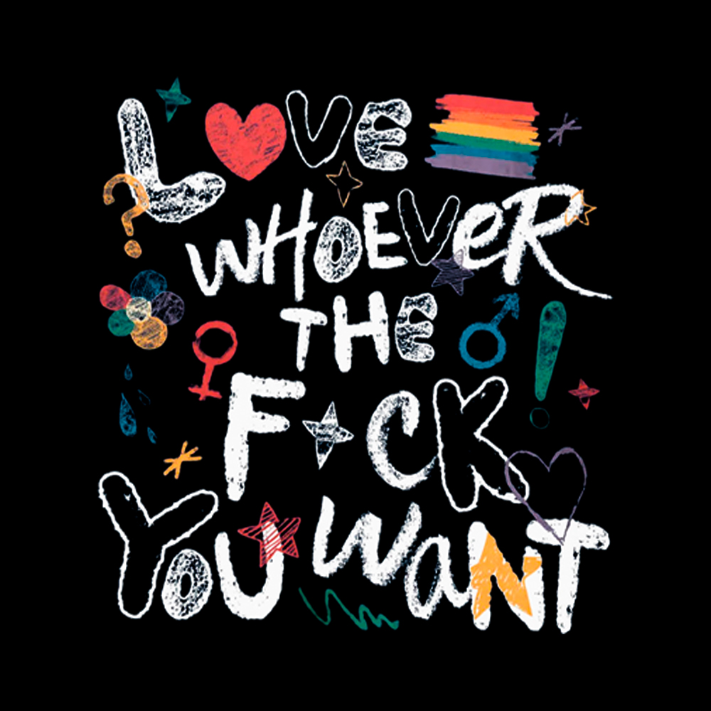 Love Whoever You Want Cropped T-Shirt