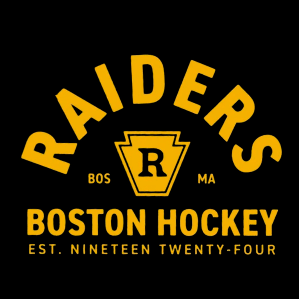Boston Raiders Hockey Off Shoulder T-Shirt