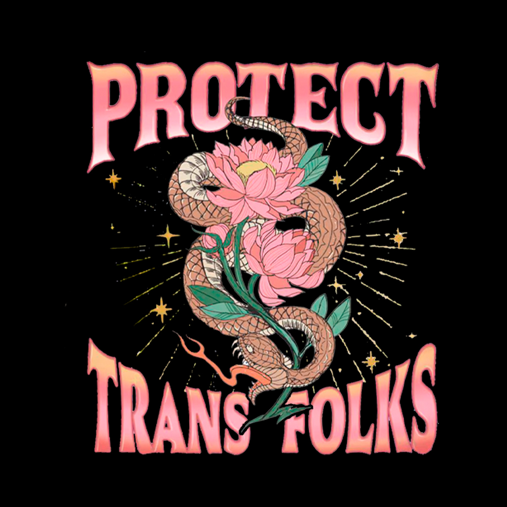 Protect Trans Folks Cropped T-Shirt