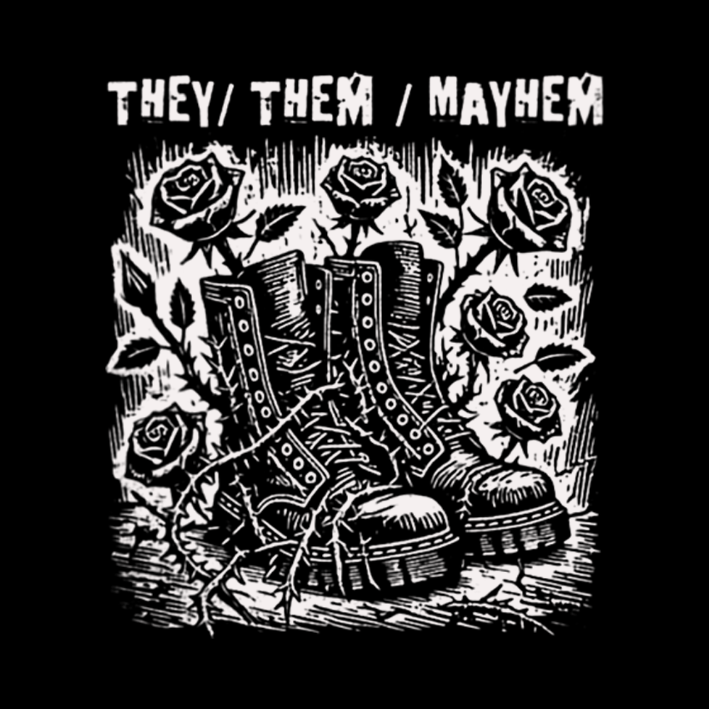 Nonbinary Agender Kids Washed T-Shirts