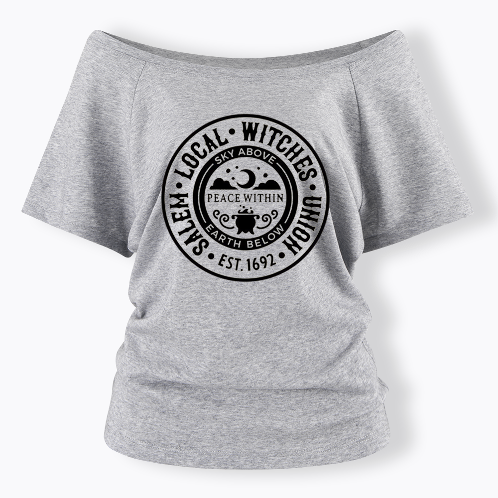 Local Witches Off Shoulder T-shirts