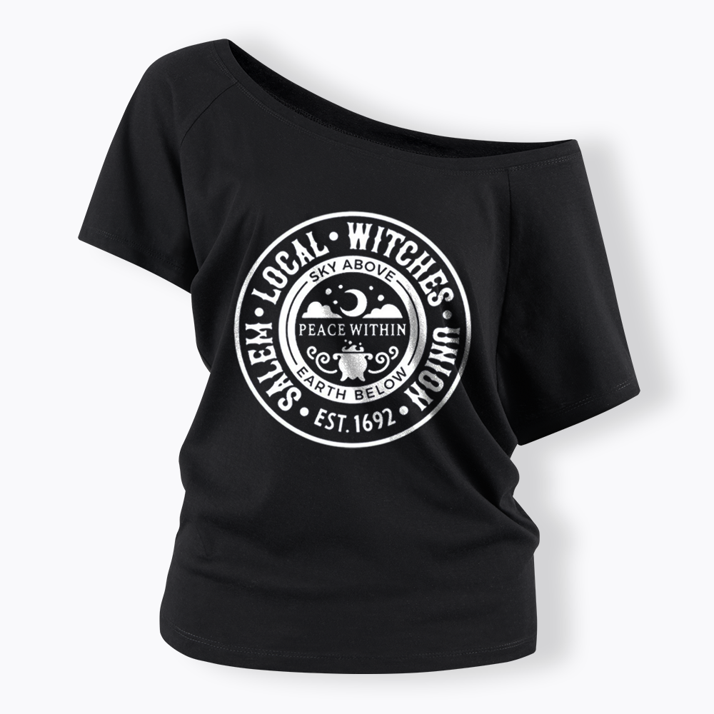 Local Witches Off Shoulder T-shirts