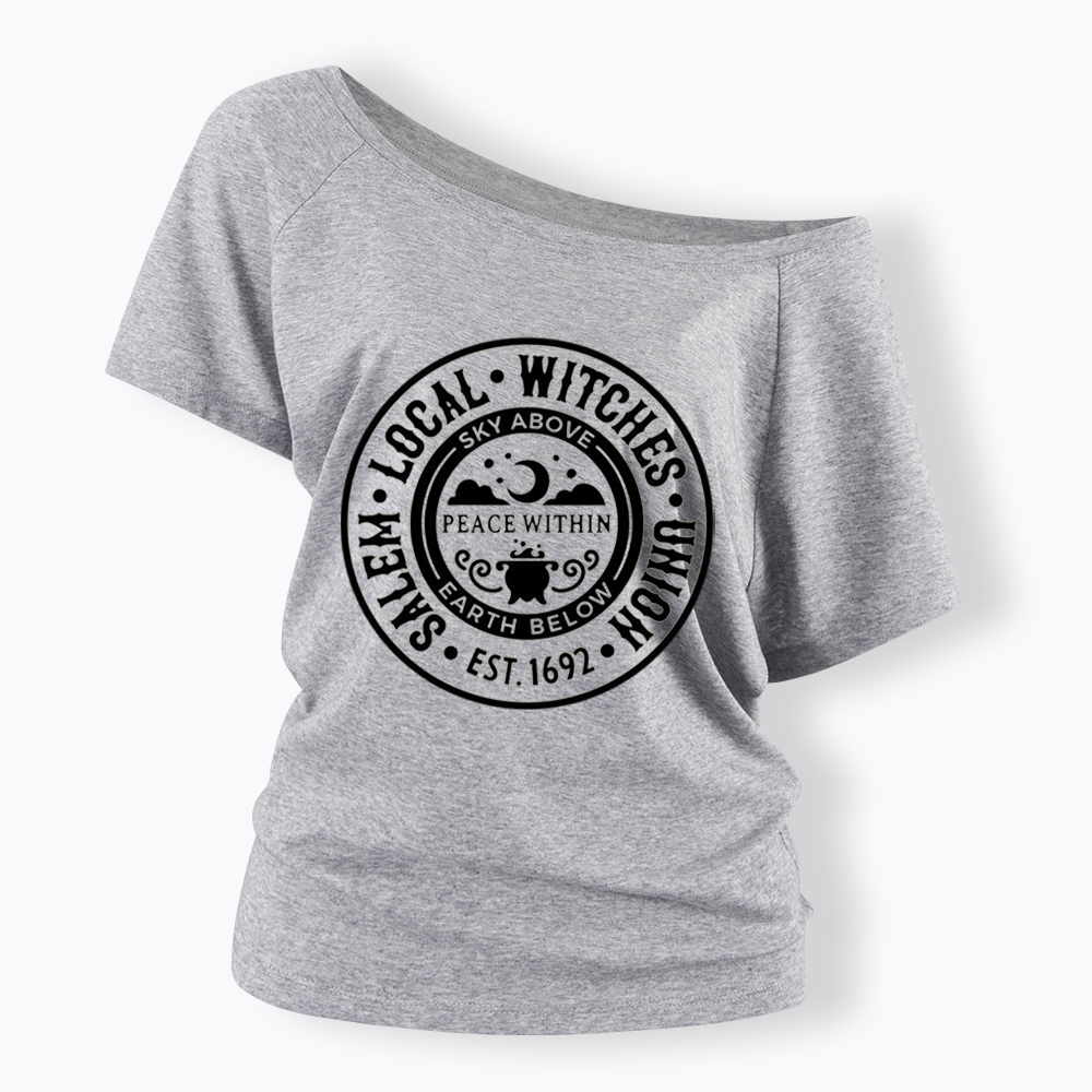 Local Witches Off Shoulder T-shirts