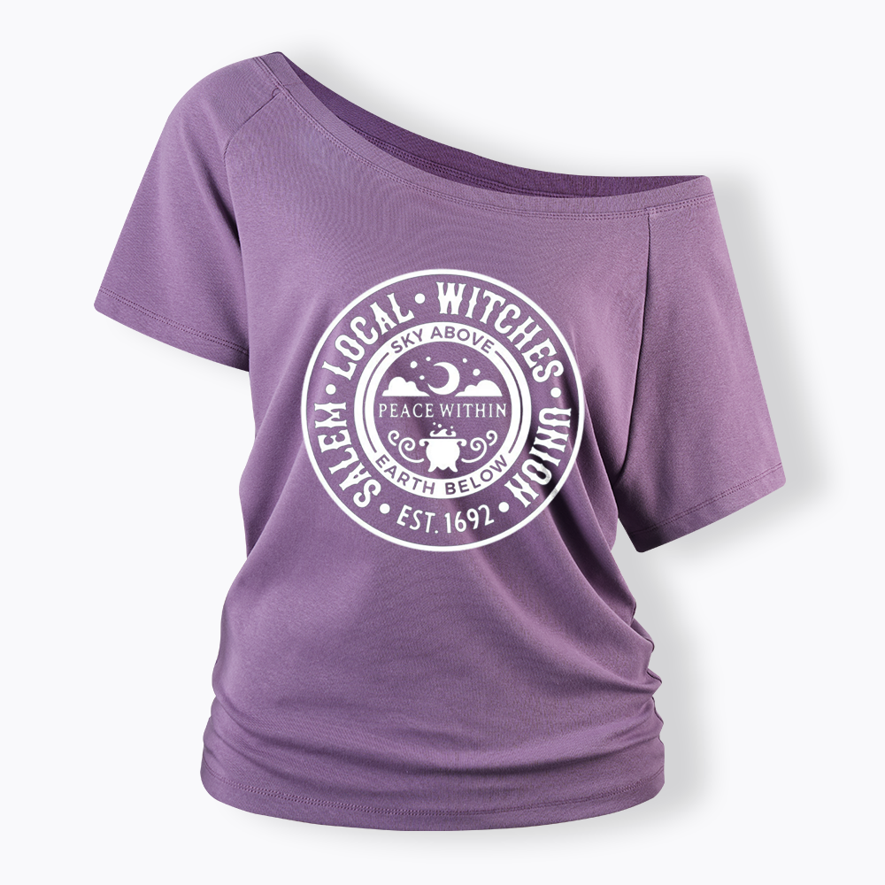 Local Witches Off Shoulder T-shirts