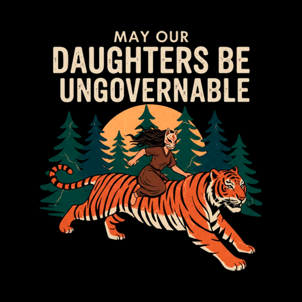 May Our Daughters Be Ungovernable Cropped T-Shirt