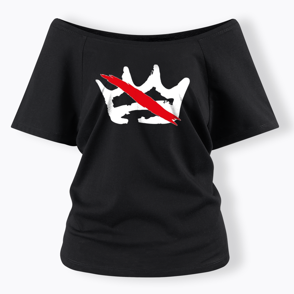 No Kings Off Shoulder T-shirts