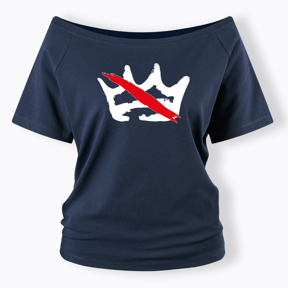 No Kings Off Shoulder T-shirts