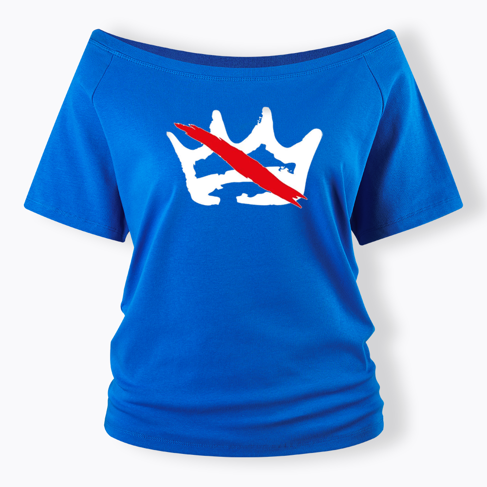 No Kings Off Shoulder T-shirts
