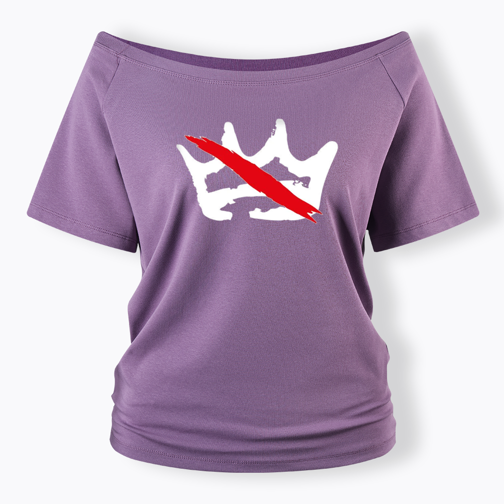 No Kings Off Shoulder T-shirts