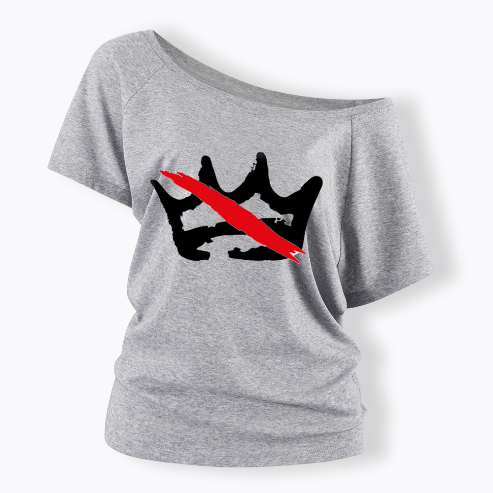 No Kings Off Shoulder T-shirts
