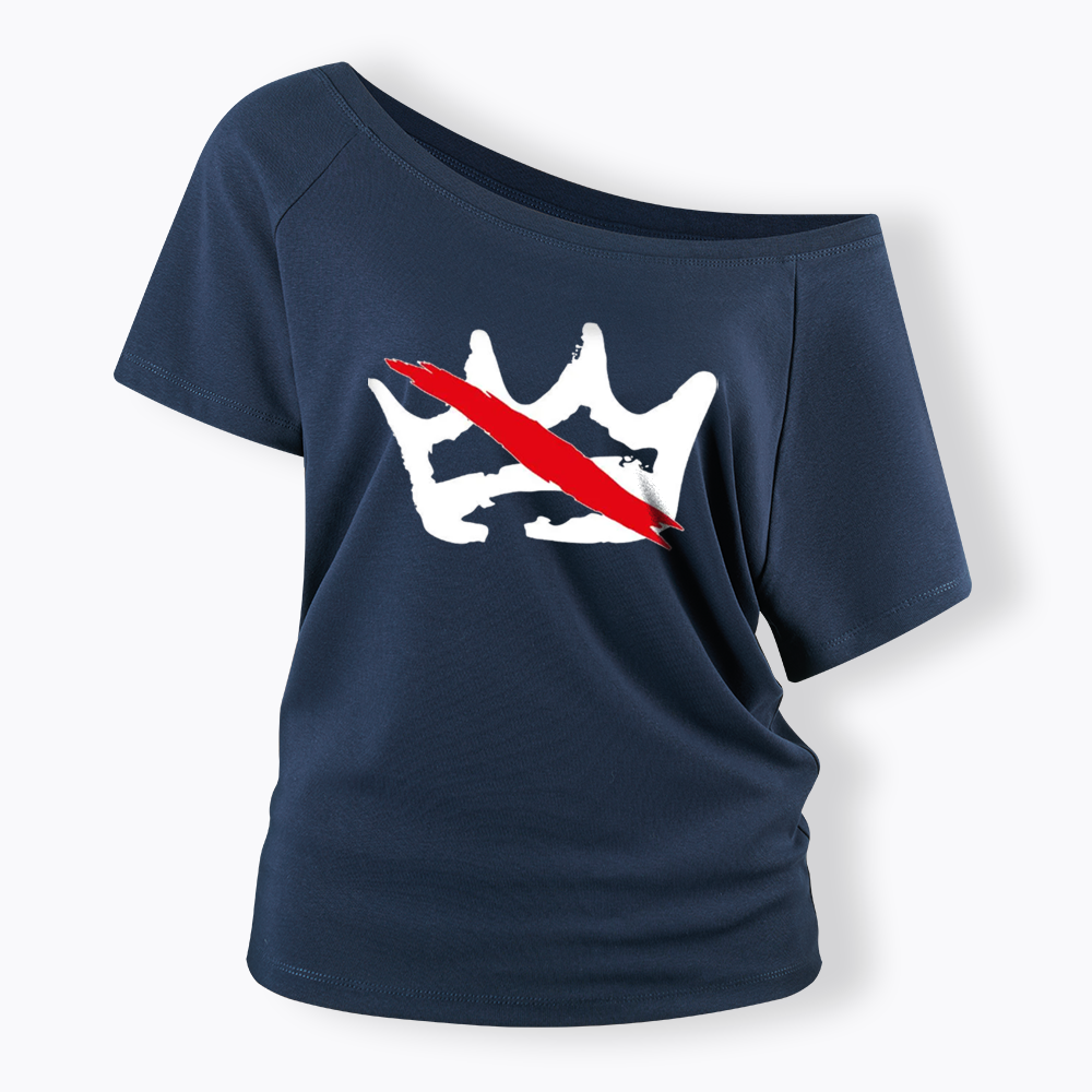 No Kings Off Shoulder T-shirts