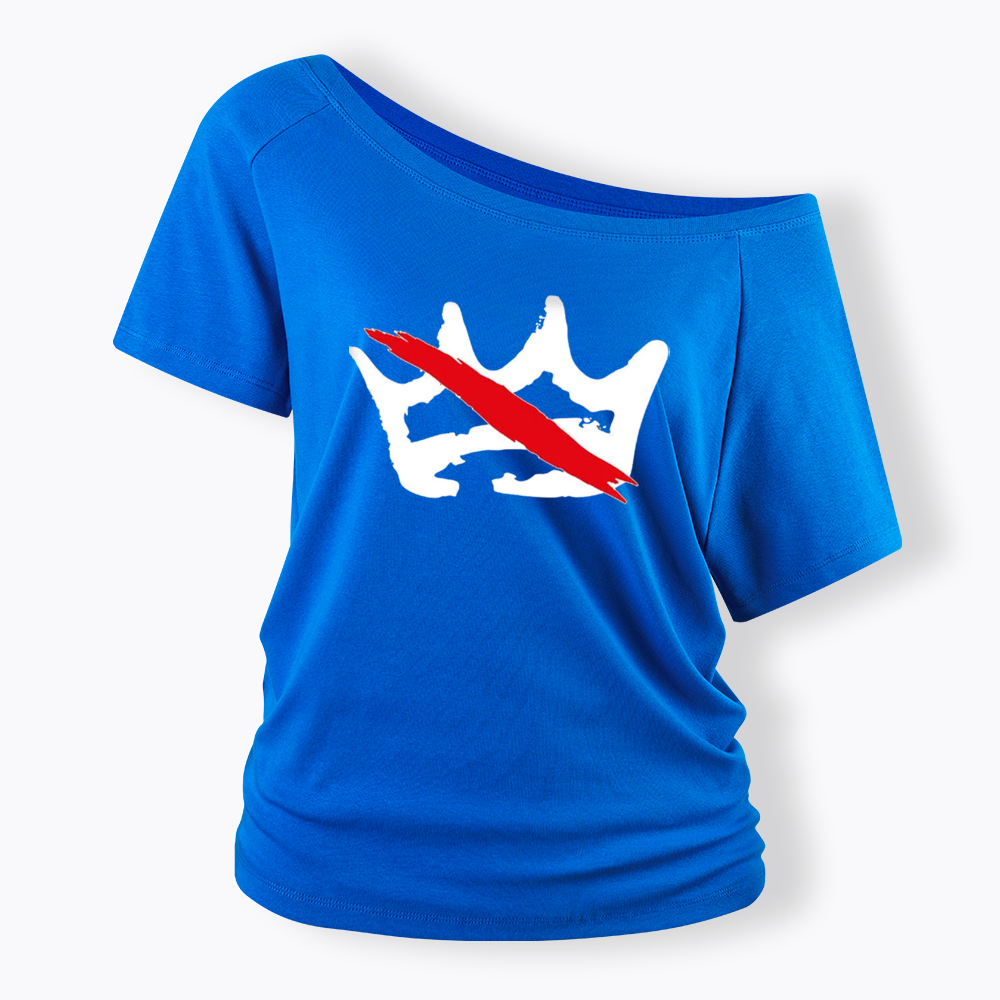 No Kings Off Shoulder T-shirts