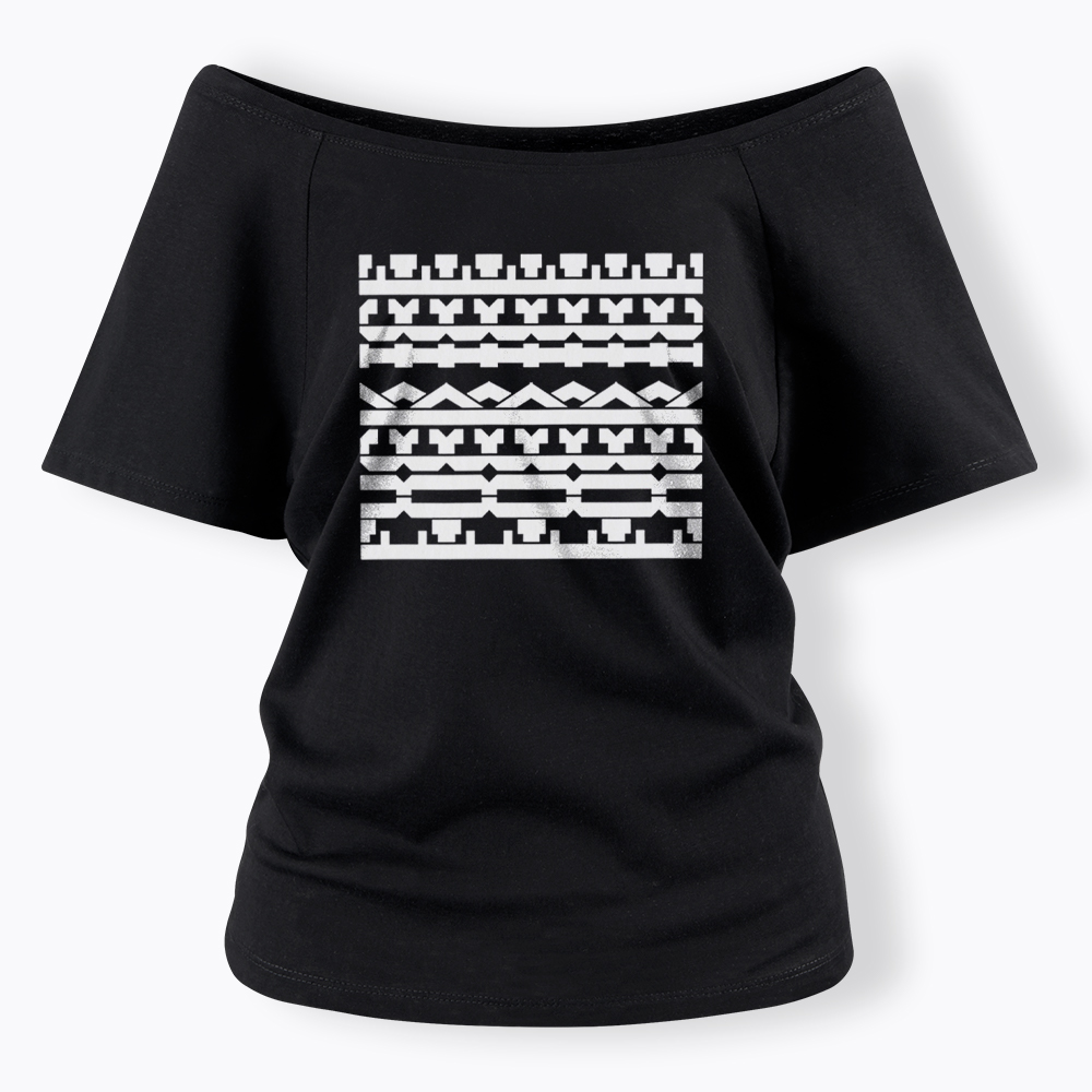 Chinga La Migra Off Shoulder T-Shirt