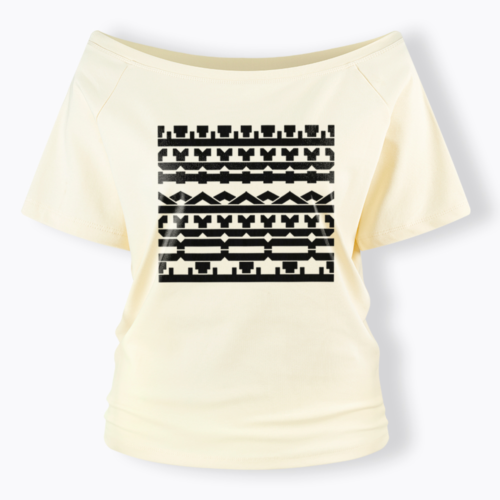 Chinga La Migra Off Shoulder T-Shirt