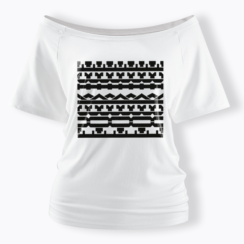 Chinga La Migra Off Shoulder T-Shirt