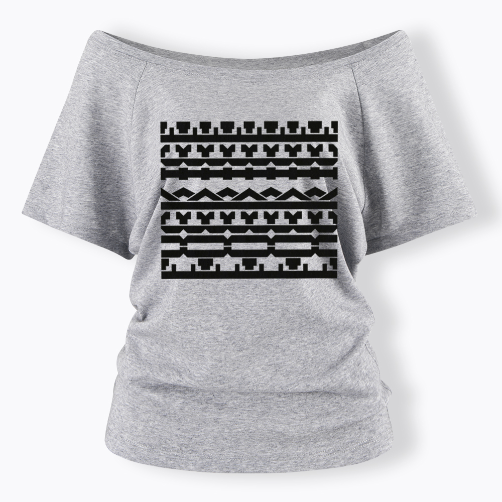 Chinga La Migra Off Shoulder T-Shirt