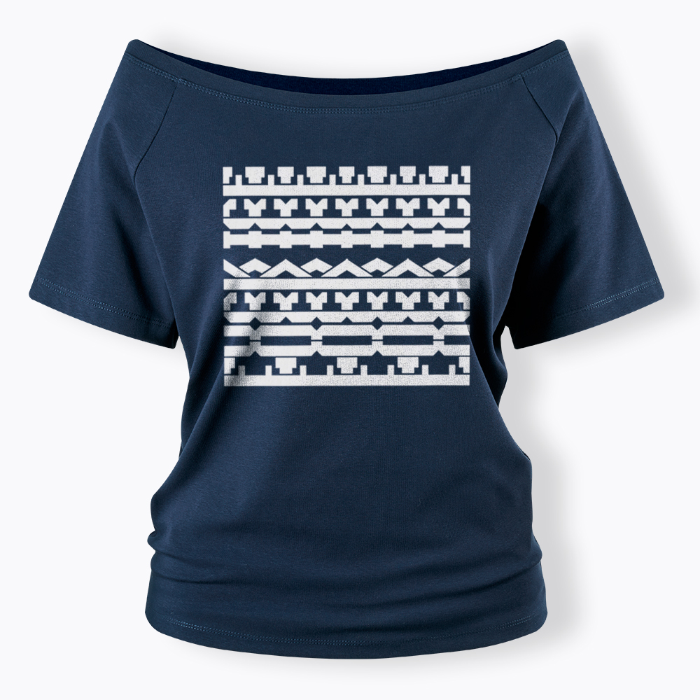 Chinga La Migra Off Shoulder T-Shirt