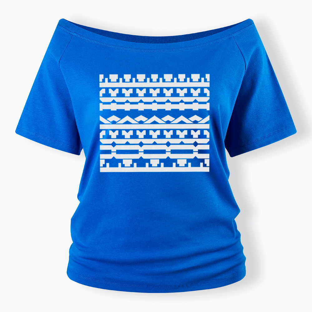 Chinga La Migra Off Shoulder T-Shirt