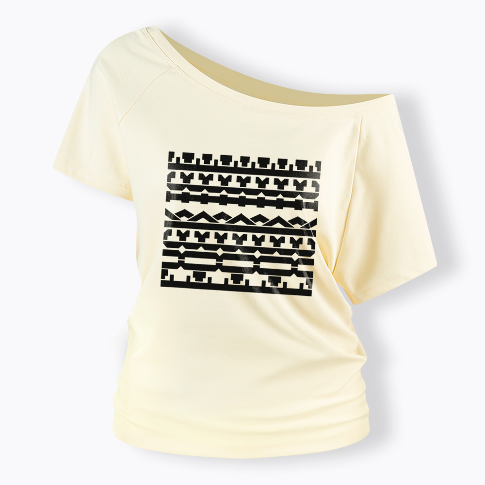 Chinga La Migra Off Shoulder T-Shirt
