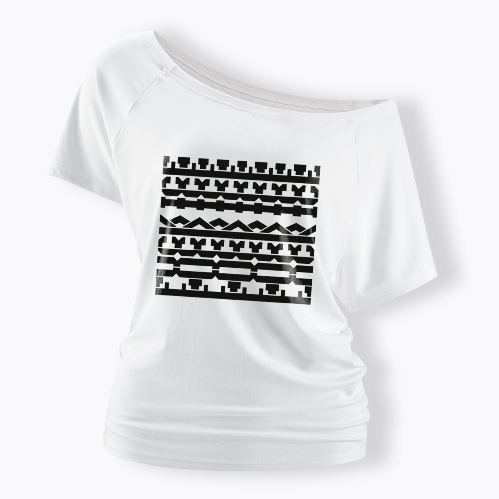 Chinga La Migra Off Shoulder T-Shirt