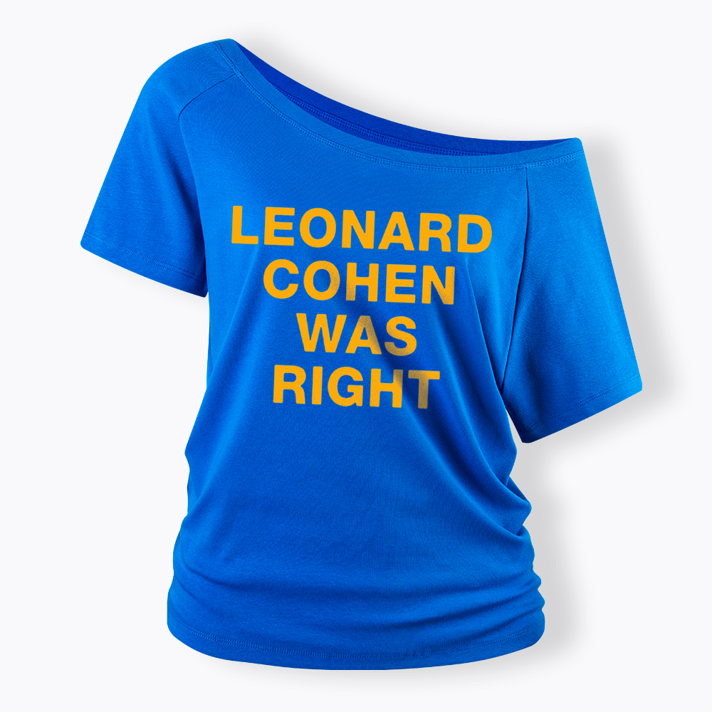 The Prophet Was Right Statement Off Shoulder T-Shirt