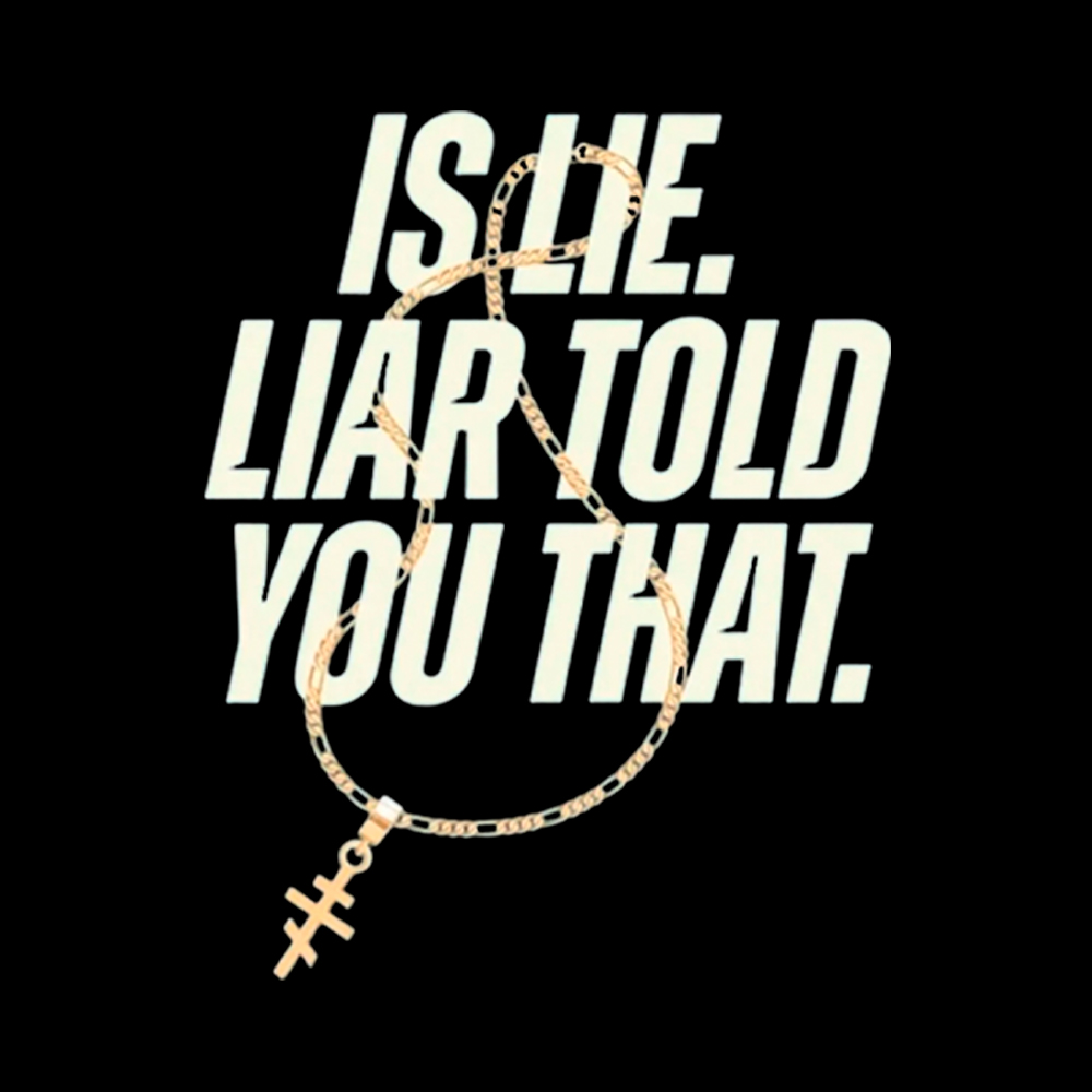 Is Lie Liar Told You That Cropped T-Shirt