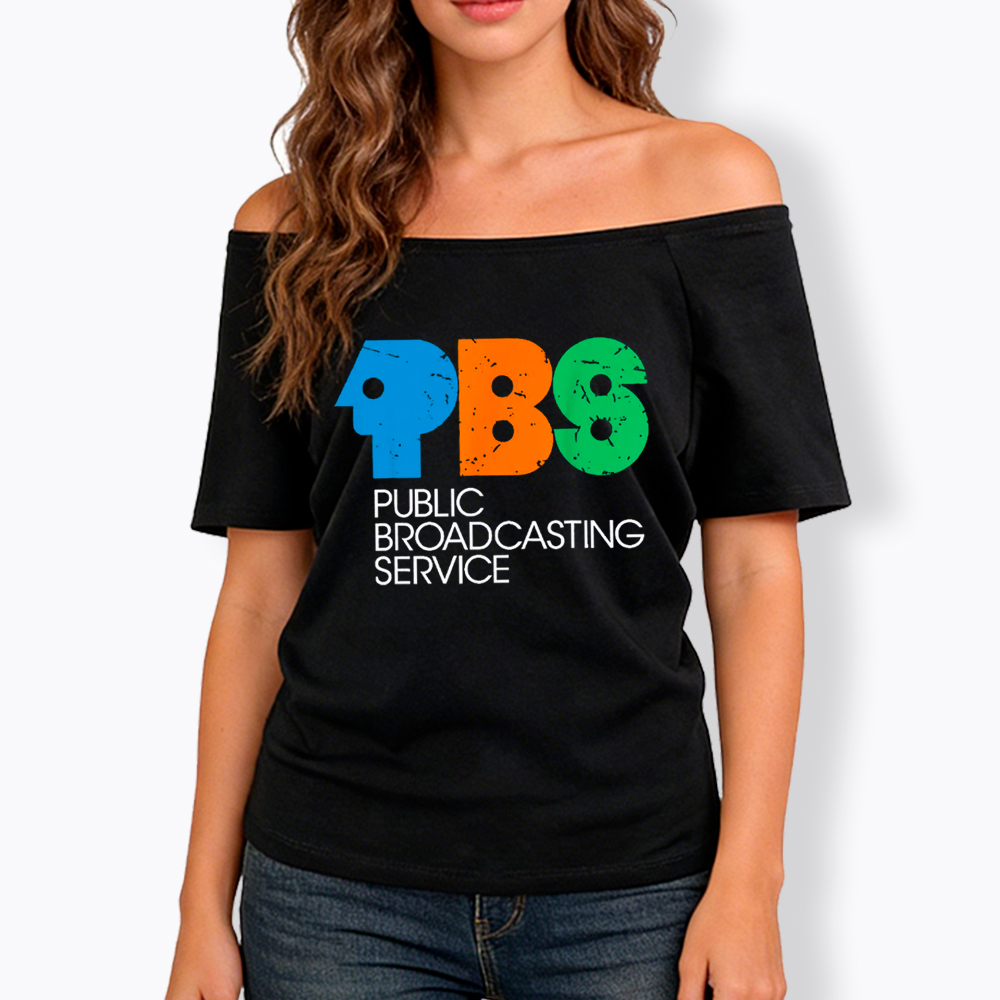 Protect Public Broadcasting Service Off Shoulder T-Shirt
