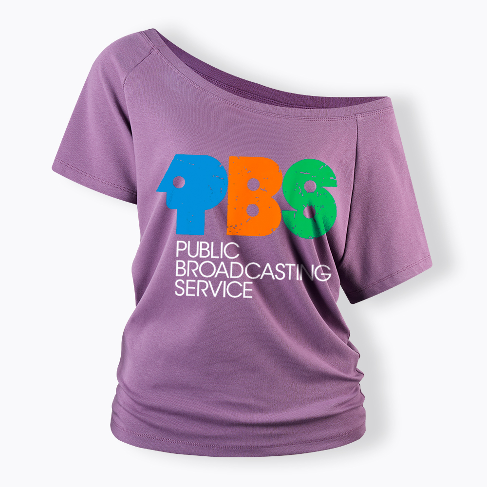 Protect Public Broadcasting Service Off Shoulder T-Shirt