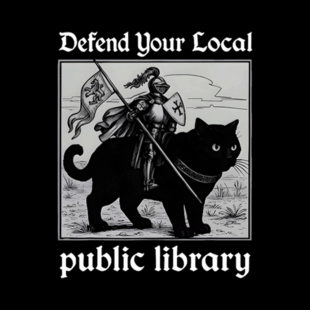 Defend Your Local Public Library Off Shoulder T-Shirt