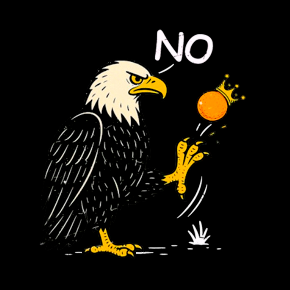 Funny No Kings Cropped T-Shirt