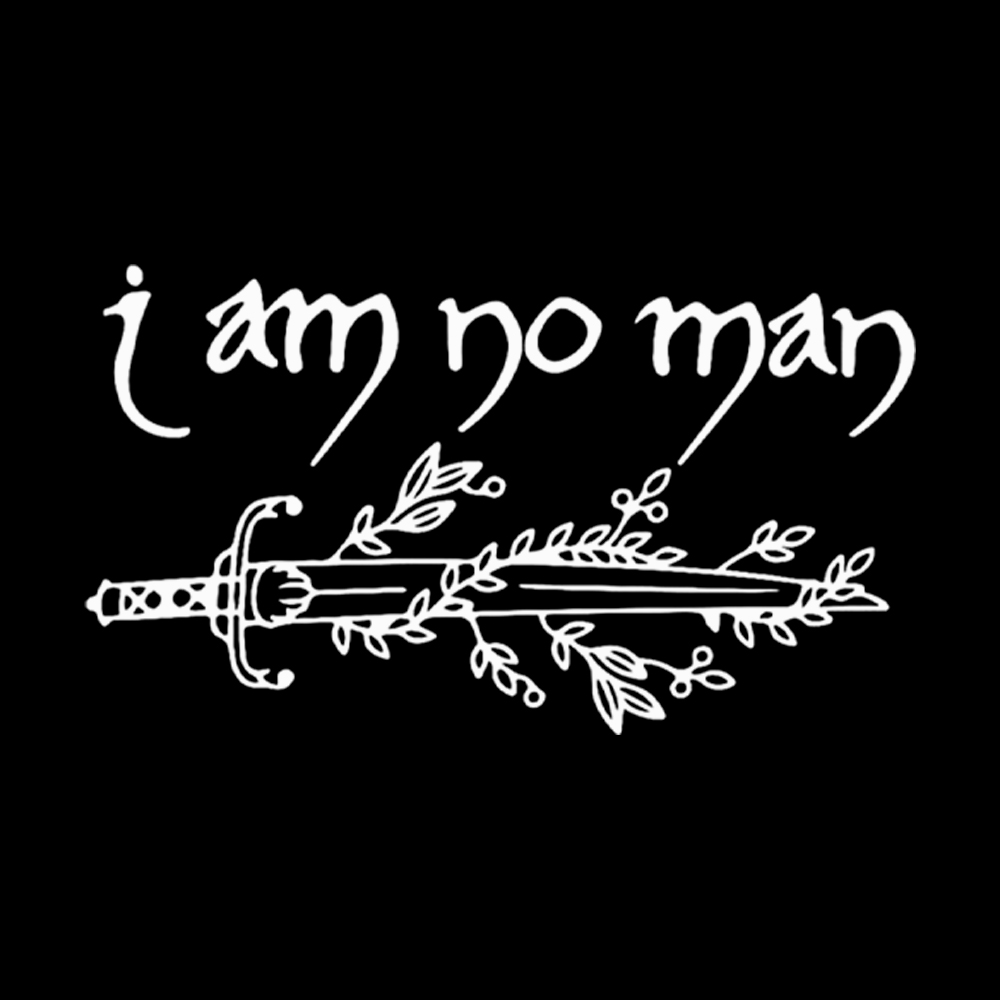 I Am No Man Cropped T-Shirt