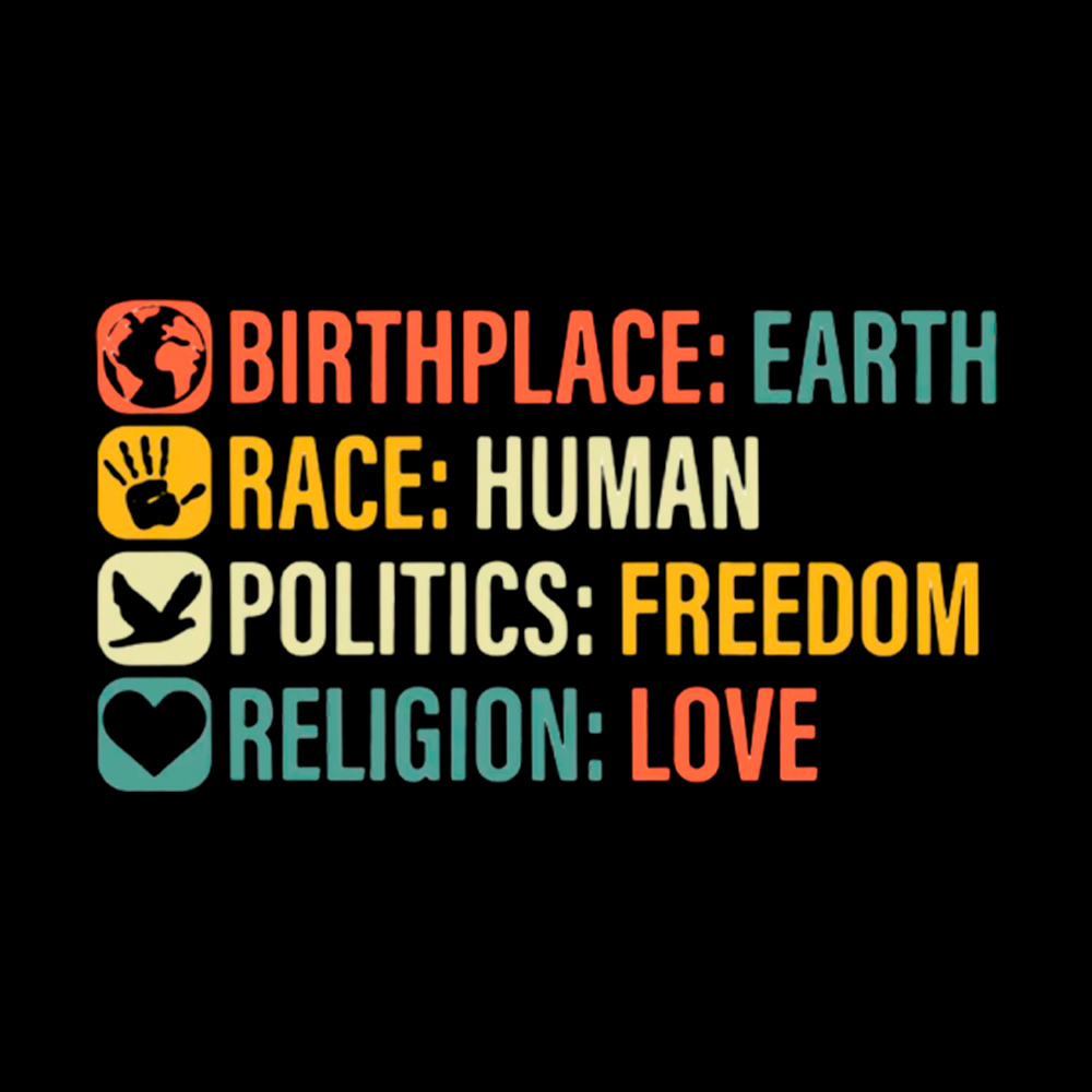 Equality, BLM, Human Rights Cropped T-Shirt