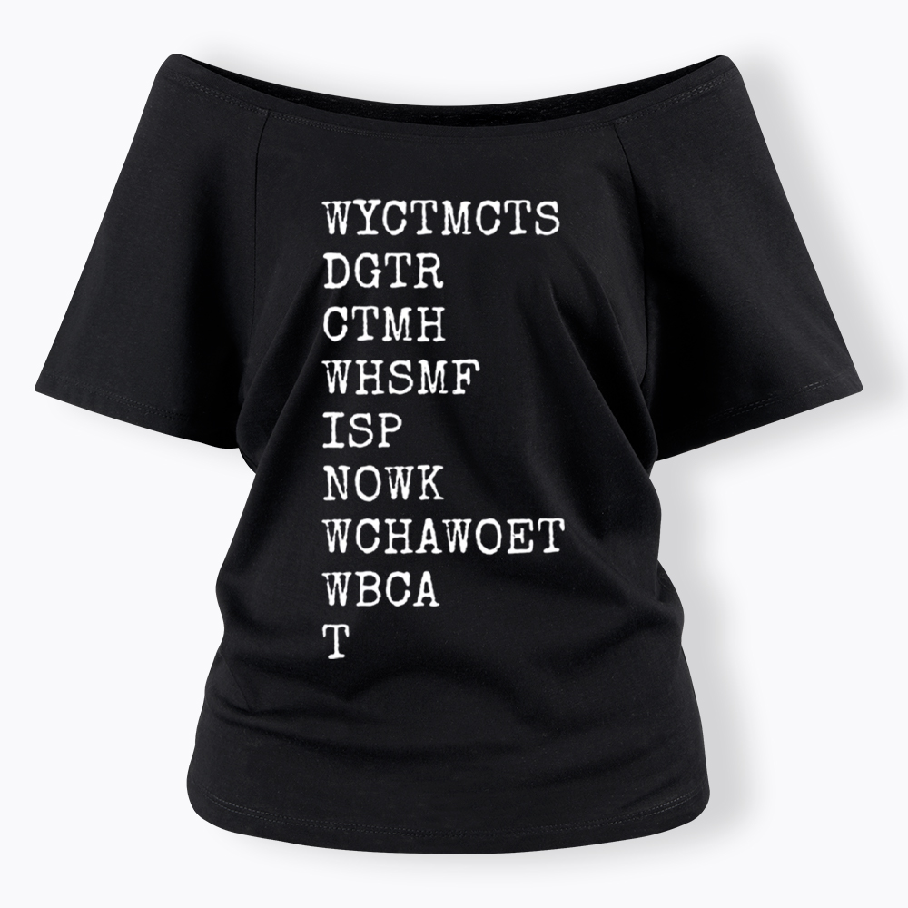 Will You Come To My Cottage This Summer Off Shoulder T-Shirt