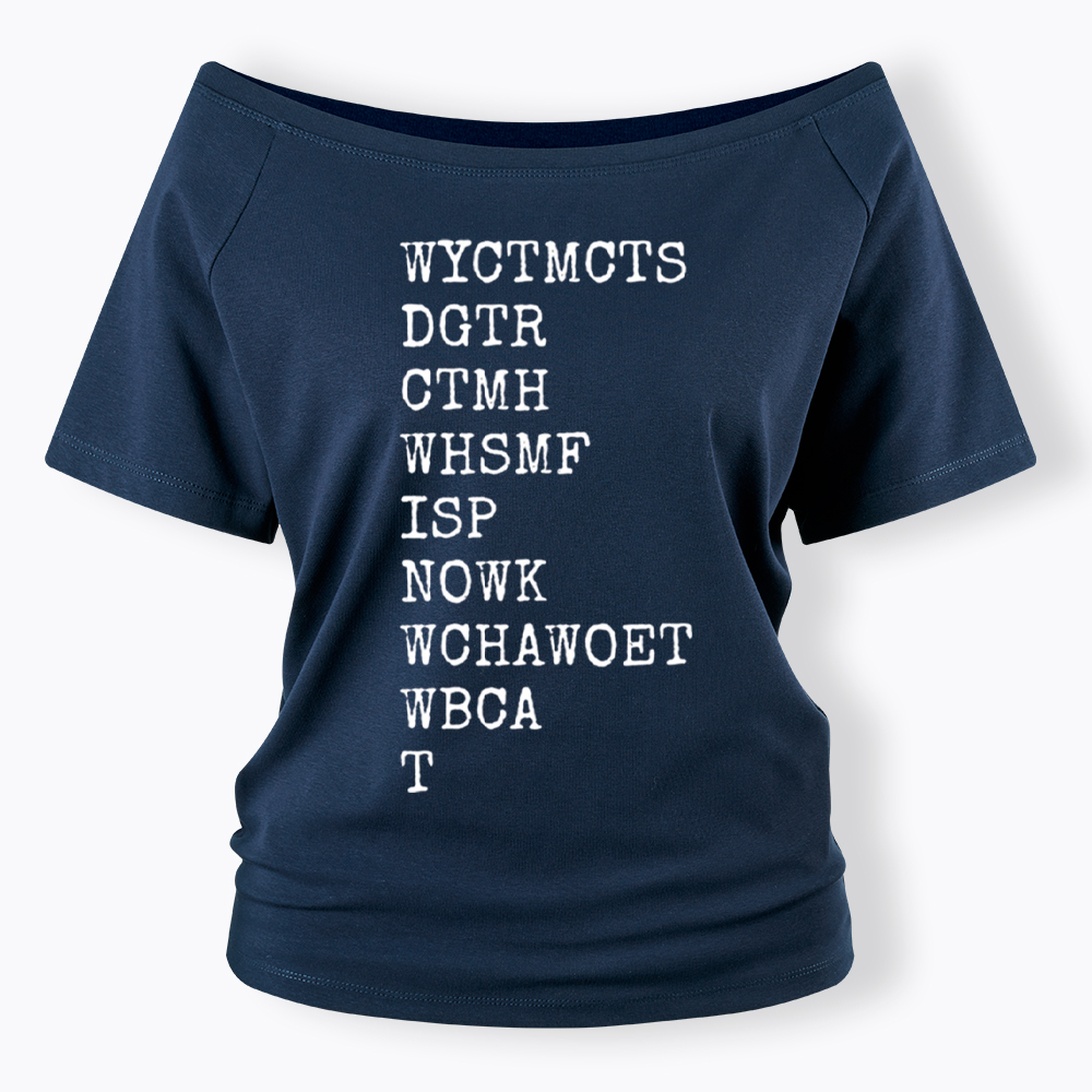 Will You Come To My Cottage This Summer Off Shoulder T-Shirt