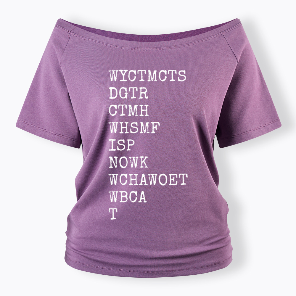 Will You Come To My Cottage This Summer Off Shoulder T-Shirt