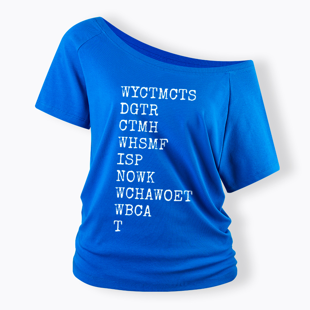 Will You Come To My Cottage This Summer Off Shoulder T-Shirt