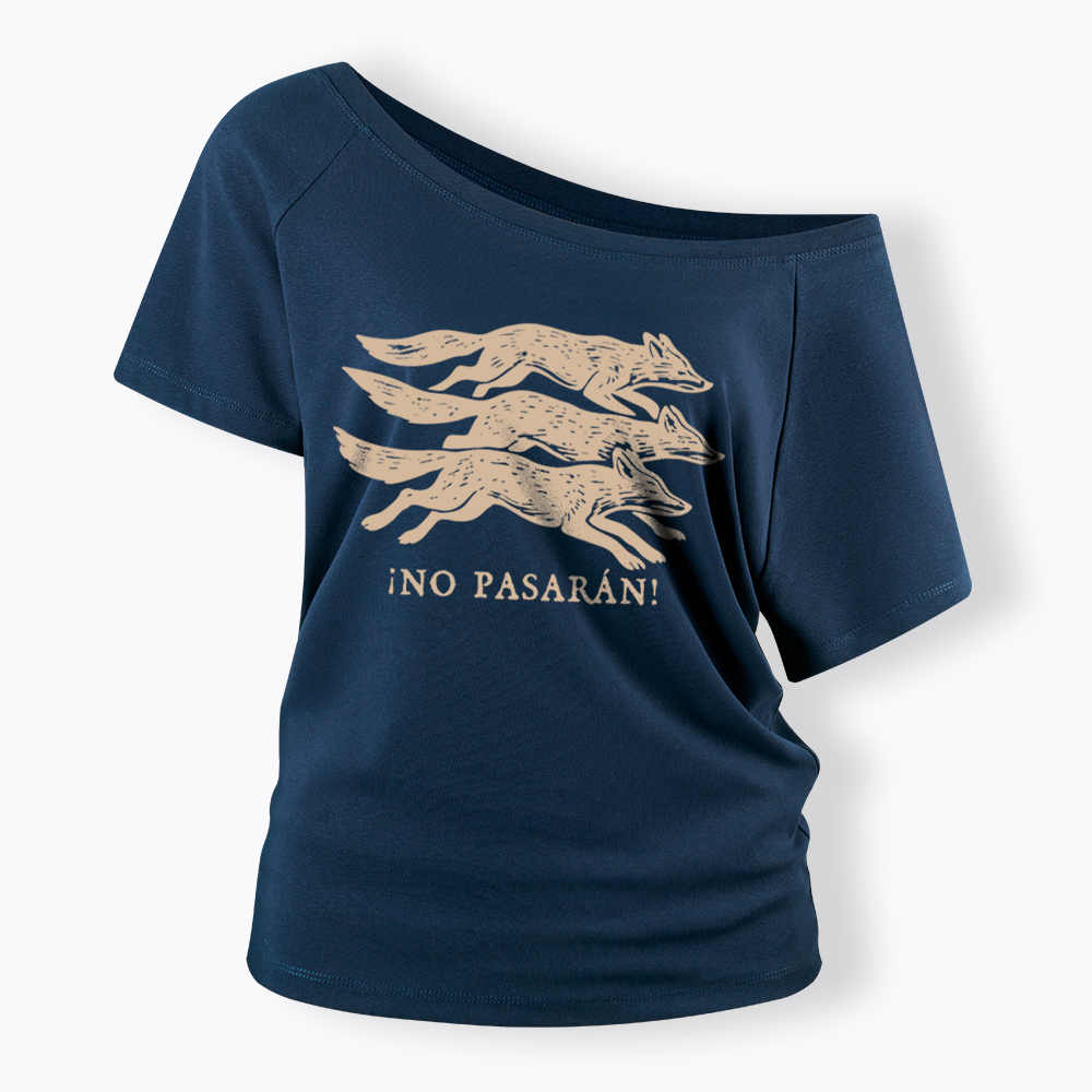 Foxes Resistance Off Shoulder T-Shirt