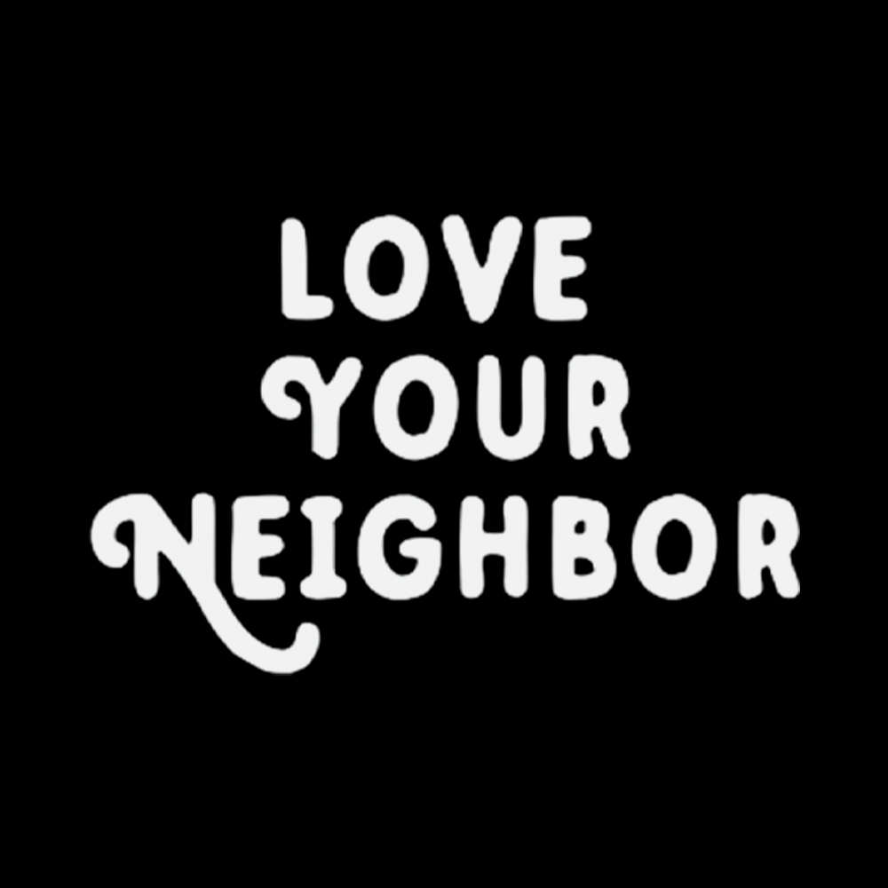 Love Your Neighbor Off Shoulder T-Shirt