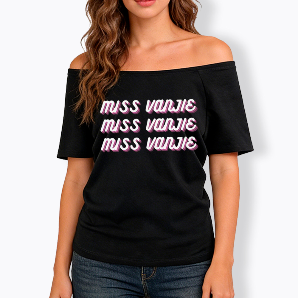 Miss Vanjie Off Shoulder T-Shirt