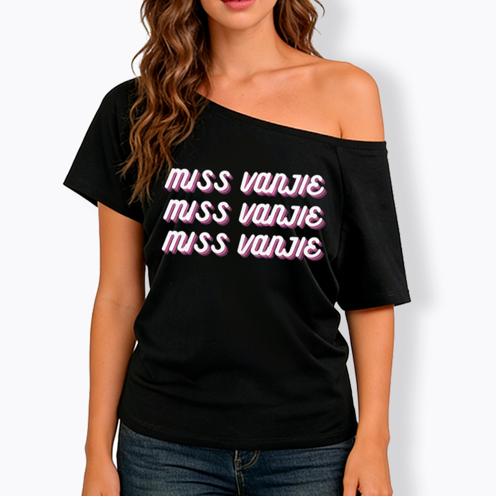 Miss Vanjie Off Shoulder T-Shirt