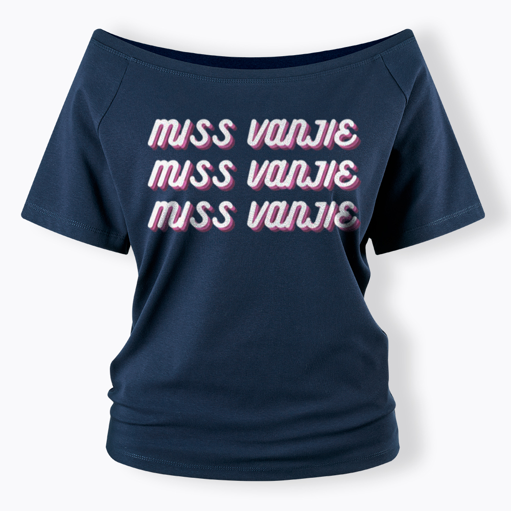 Miss Vanjie Off Shoulder T-Shirt