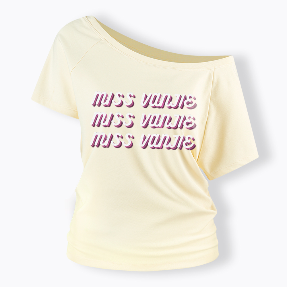 Miss Vanjie Off Shoulder T-Shirt