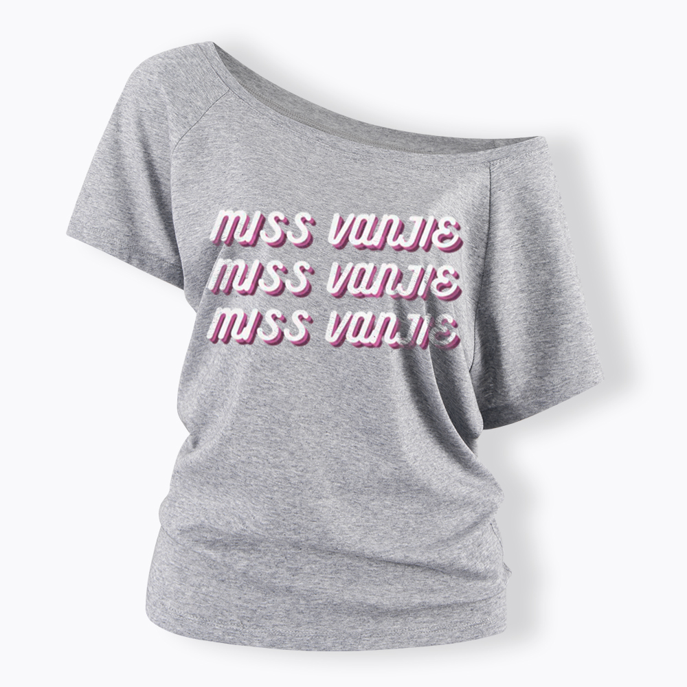 Miss Vanjie Off Shoulder T-Shirt