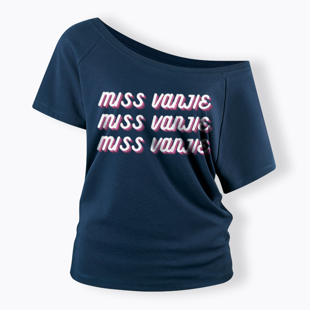 Miss Vanjie Off Shoulder T-Shirt