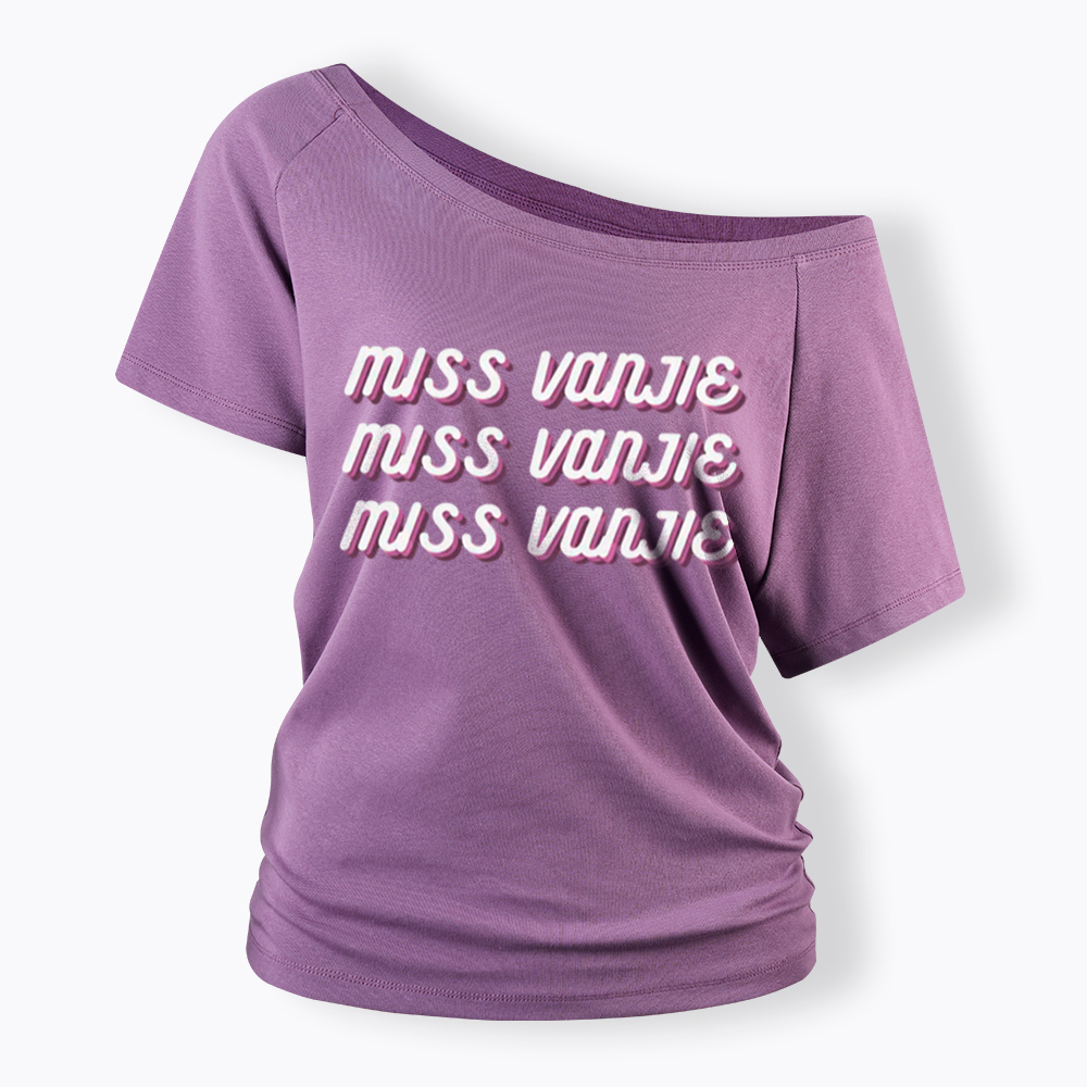 Miss Vanjie Off Shoulder T-Shirt