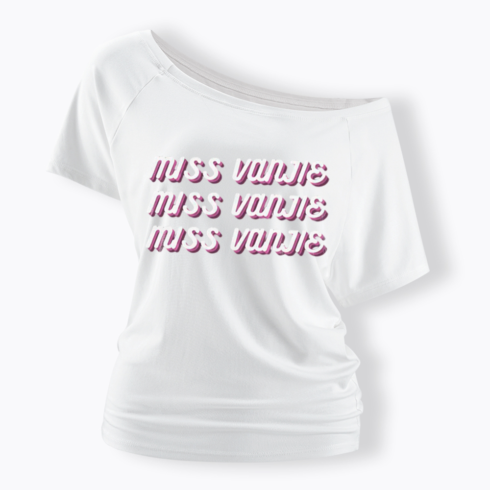 Miss Vanjie Off Shoulder T-Shirt