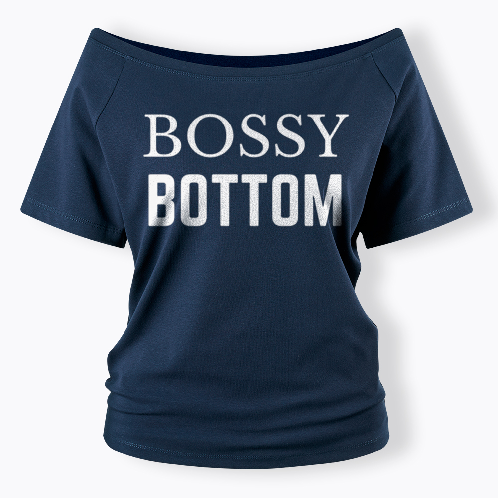 Bossy Bottom Off Shoulder T-Shirt